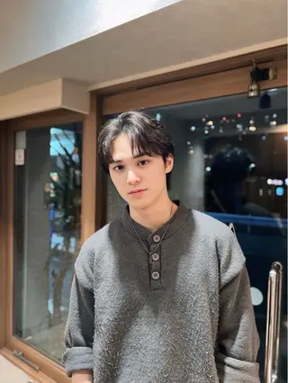 ショート パーマ メンズ salowin渋谷square所属・💫メンズ特化💫 クロカワリュウセイのヘアスタイル