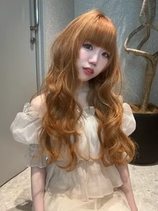 ロング ヘアアレンジ 天神￤カラー￤ まなみ🎀💞のヘアスタイル