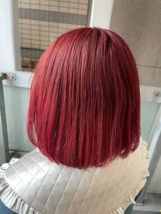 ミディアム カラー 岩谷/ブリーチ 🪽透明感カラーのヘアスタイル