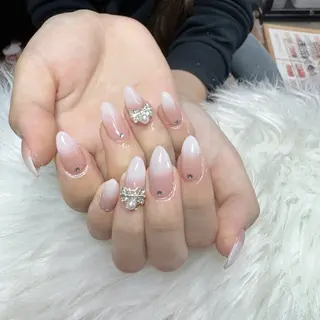 ネイル 🎀nana🫧 ワンホンネイル🎀のネイルデザイン