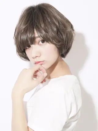 ショート 髪質改善カラー🫧＆ レイヤー🕊古川のヘアスタイル