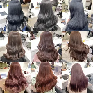 ミディアム カラー *モデル募集🤍横浜 透明感カラー🫧のヘアスタイル