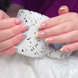 ネイル M🌷nail 長さだし専門店のネイルデザイン