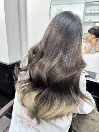 ロング カラー 艶髪/ストレート🎀 あやねのヘアスタイル