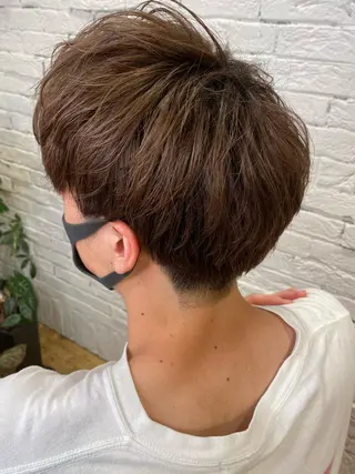 メンズ 前田 輝のヘアスタイル