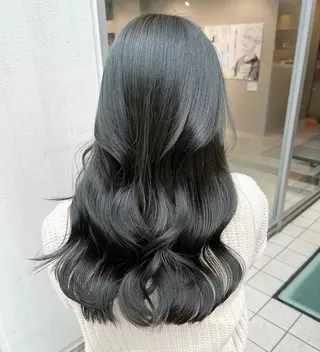 ロング カラー 透明感カラー🎀 みゆうのヘアスタイル