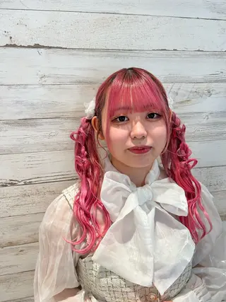 ロング ヘアアレンジ 髪質改善/縮毛矯正 ツヤ髪🩷さつきのヘアスタイル