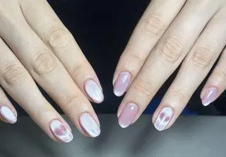 ネイル By moonネイル 🌷ワンホン/韓国風のネイルデザイン