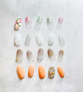 ネイル Nail salon Dejavu 🌿のネイルデザイン