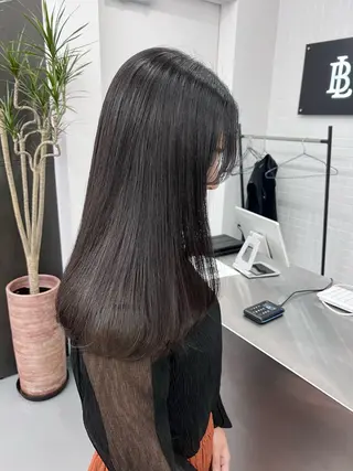 ロング カラー ベイリコルド　アトリ 店長　宮城一真のヘアスタイル