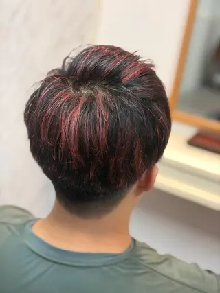カラー メンズ特化/パーマ/ フェードWATARUのヘアスタイル