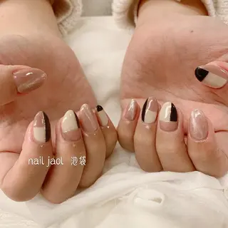 ミディアム nail jaol池袋店所属・ネイルJaol 池袋のネイルデザイン