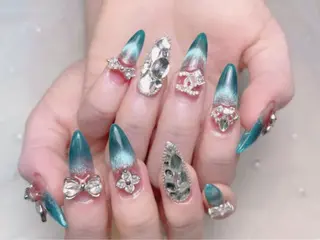 ネイル lucky nail 歌舞伎町のネイルデザイン