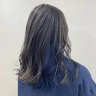 ロング カラー マンツーマン女性 美容師 奏のヘアスタイル