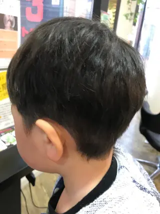 ショート メンズ キッズ 黒木 健悟のヘアスタイル