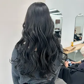 セミロング カラー ブリーチなし/レイヤ ー特化🌈Tommyのヘアスタイル