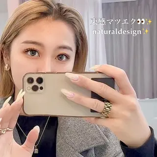マツエク・マツパ 🖤束感まつ毛 Rina🖤のマツエク・マツパデザイン