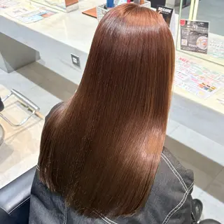 ロング 縮毛矯正/Wカラー /アレンジ🌙あまにのヘアスタイル