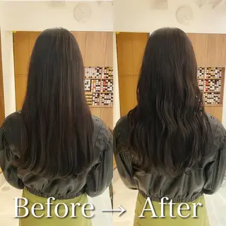 ロング ヘアアレンジ 髪質改善特化 安東駿介のヘアスタイル