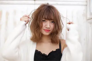 ショート カラー パーマ ヘアアレンジ メンズ キッズ ネイル マツエク・マツパ EnBlesS西宮 マンツーマン神道有基のヘアスタイル