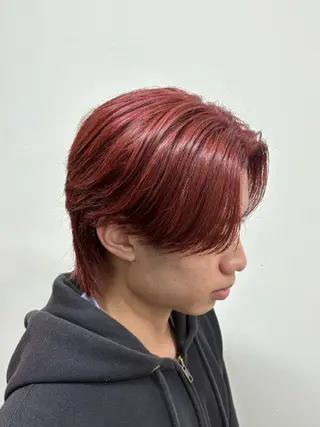 カラー 🇰🇷ダウンパーマ 毛流れヘア🪽藤原のヘアスタイル