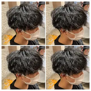 パーマ メンズ 💎髪質改善/艶髪 荻原💎のヘアスタイル