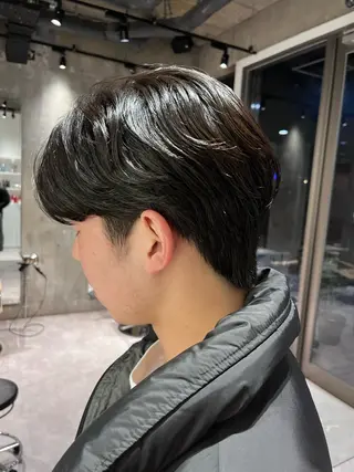 ショート パーマ メンズ iLi🫧kim ryongna🦋のヘアスタイル