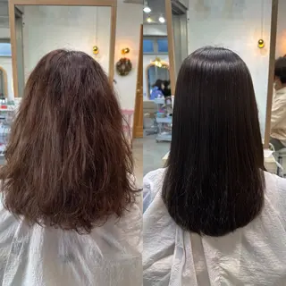 ロング 髪質改善/縮毛矯正 /恵比寿/横山将大のヘアスタイル