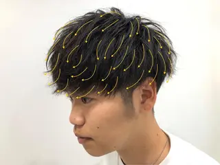 ショート ヘアアレンジ メンズ 🌼原宿JUICE／ official🌼のヘアスタイル