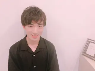 ショート カラー パーマ メンズ ちこ .のヘアスタイル