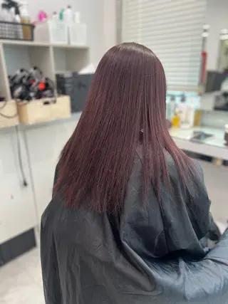 カラー ブリーチなし透明感 💗RYOTAのヘアスタイル