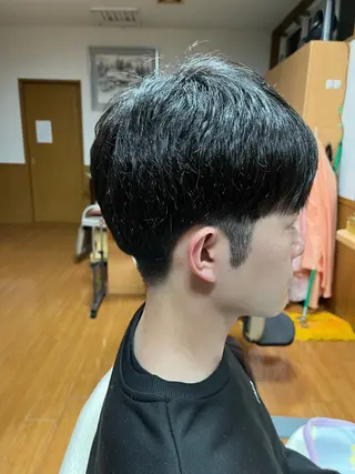 ショート メンズ 藤崎 光のヘアスタイル