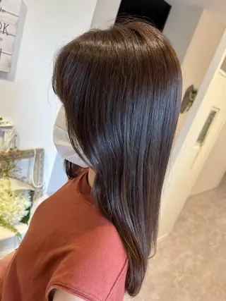 ロング 井上 美春のヘアスタイル