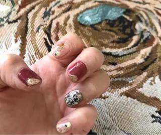 ネイル Sun Brown サンブラウンのネイルデザイン