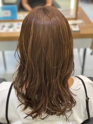 ロング カラー 波巻き/メンズ/ ショート/☆いとみなのヘアスタイル