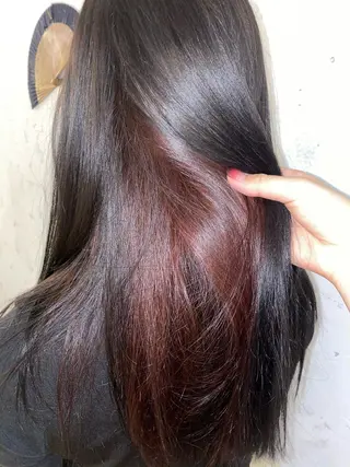 ロング カラー オタク美容師🎮 AKARIのヘアスタイル