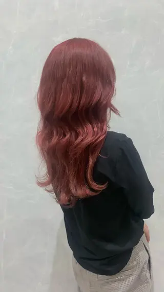 セミロング ヘアアレンジ 癖毛改善縮毛矯正 /中山なかやまのヘアスタイル