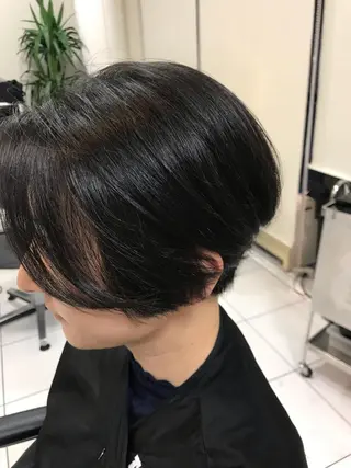 ショート 大石 さやかのヘアスタイル