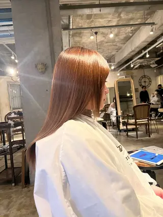 セミロング 永山 萌文のヘアスタイル