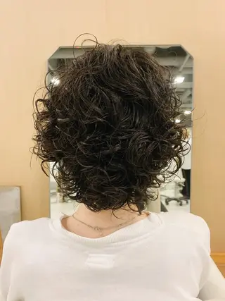ショート パーマ 🌈前田 潤 /ショート/レイヤーのヘアスタイル
