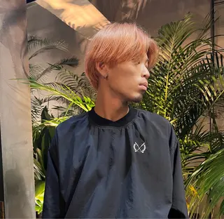 カラー メンズ ブリーチ/縮毛矯正 ❤️‍🔥シンノスケのヘアスタイル