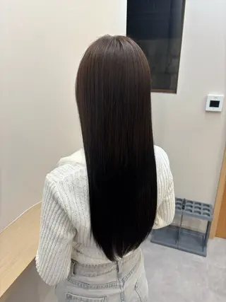ロング とき/髪質改善/透明 感カラー☘️のヘアスタイル