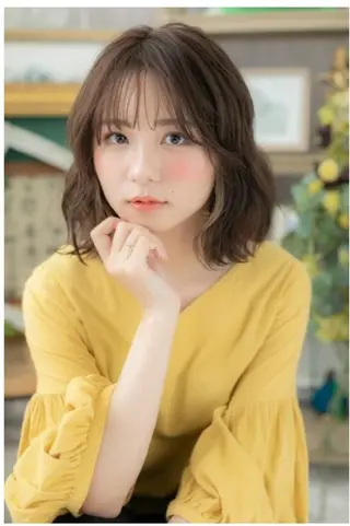 ミディアム カラー 中野 雄介のヘアスタイル