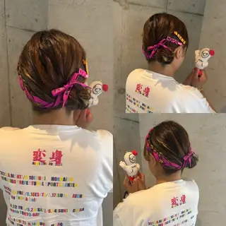 ロング ヘアアレンジ 美髪× ヘアセット✨Araiのヘアスタイル