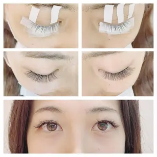 マツエク・マツパ LashArtist MIYUのマツエク・マツパデザイン