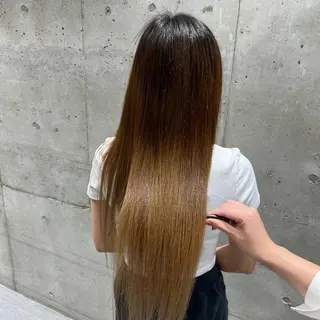 ロング 畑中 香穂のヘアスタイル