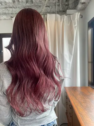 ロング カラー ゆるふわガーリーst yle🩰yuukaのヘアスタイル