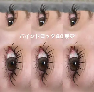 マツエク・マツパ BAMBI 🖤KAWAIのマツエク・マツパデザイン