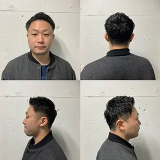 ショート メンズ 段下 航一郎のヘアスタイル