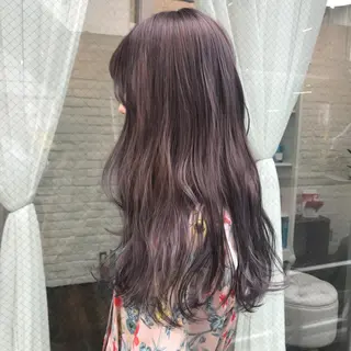 ロング カラー 池上 みゆのヘアスタイル